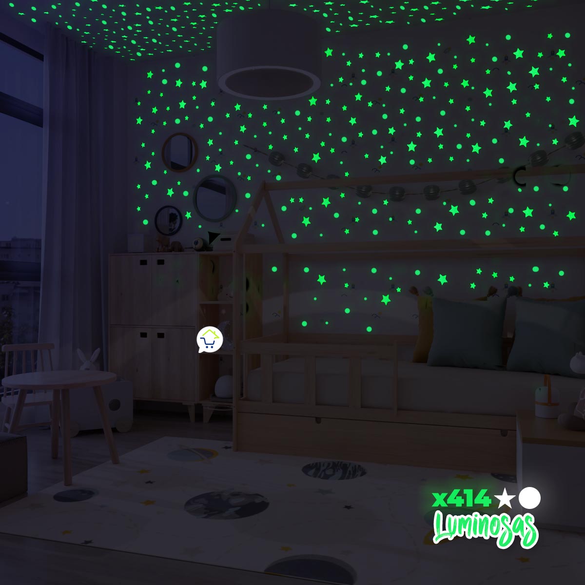 Miniatura 3 de Estrellas Planetas luminosax414 CENC-004